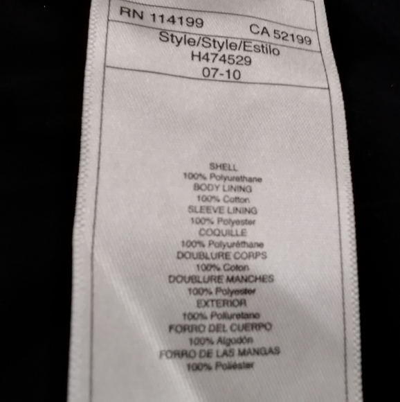 Roxy bronze faux leather moto jacket - Picture 7 of 10